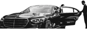 Black car service Chauffeur car service elite class sedan